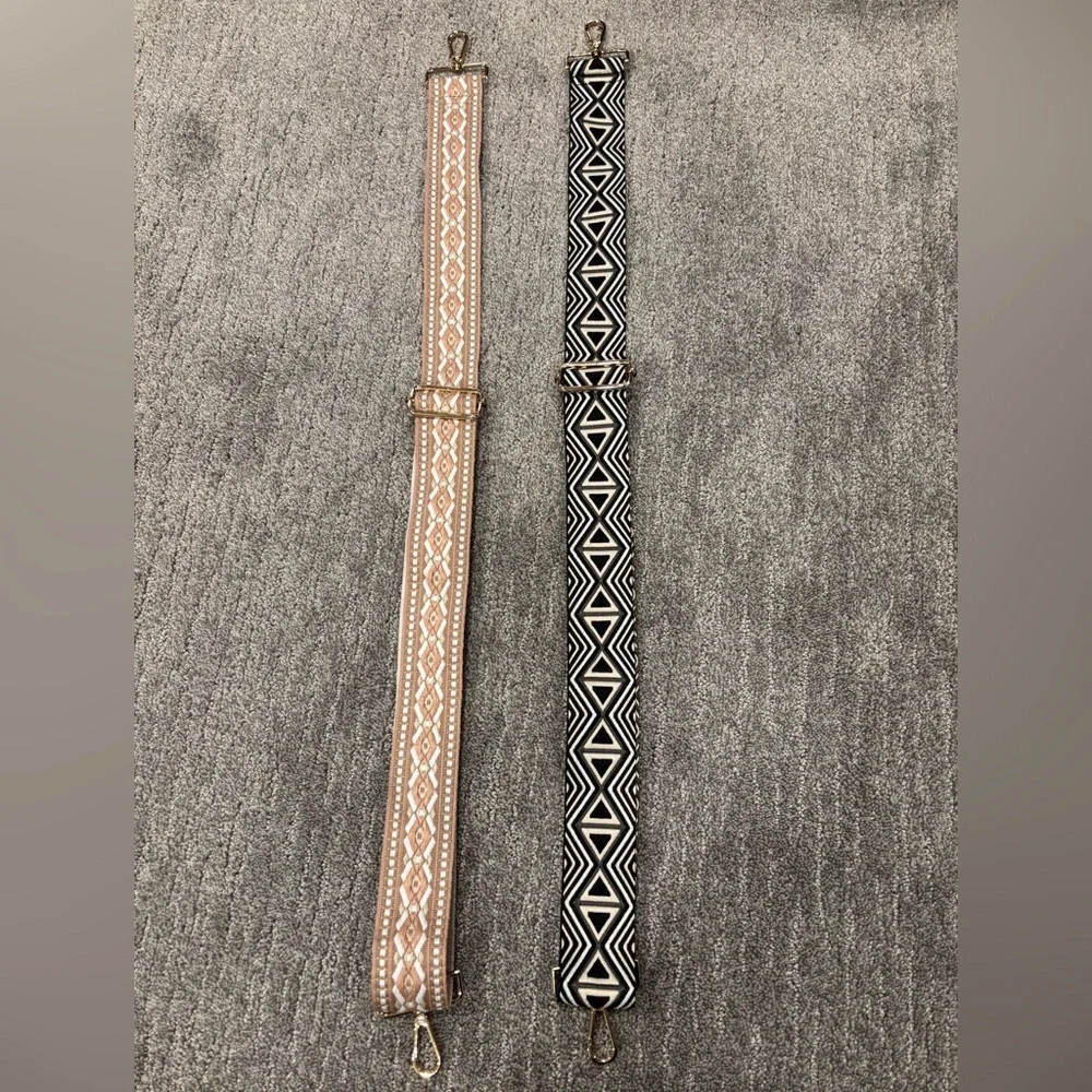 Geometric Patterned Bag Straps - Picture 1 of 2